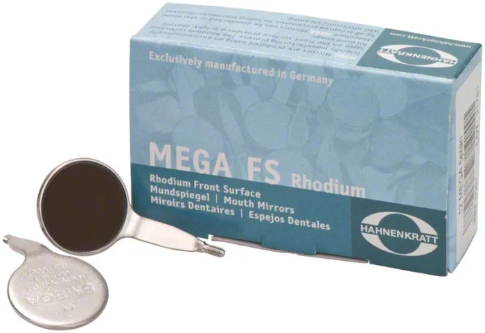 Стоматологичесое зеркало HAHNENKRATT MEGA FS Rhodium