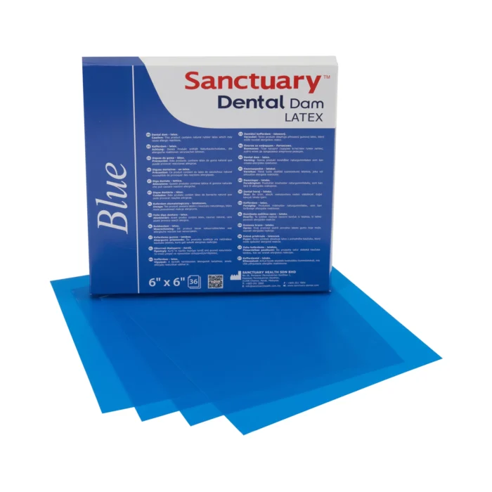 Коффердамовые платки SANCTUARY BLUE (Малайзия)
